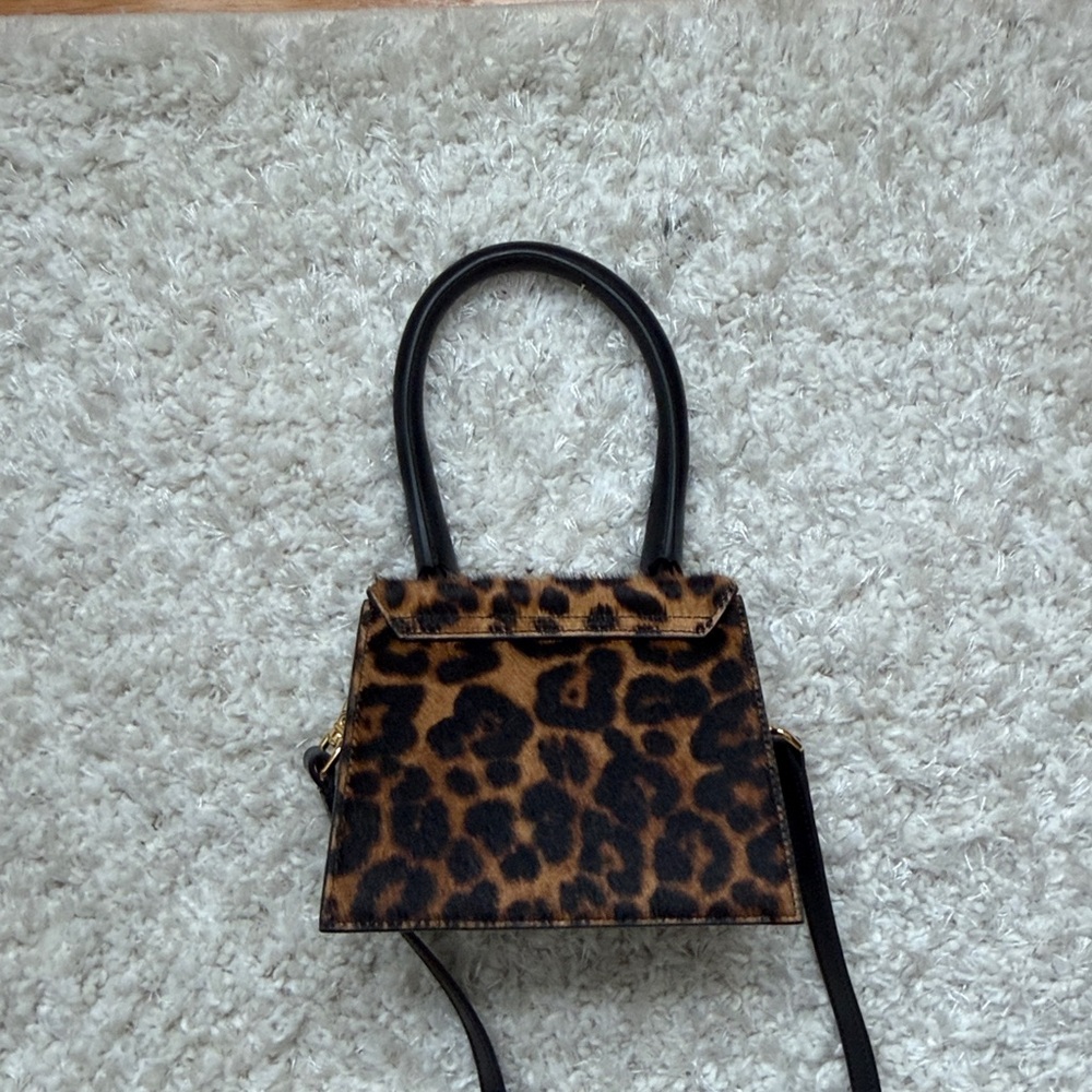 Jacquemus Brown Leopard Mini Bag - Picture 4 of 5
